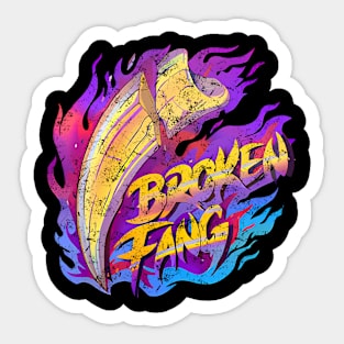 Broken Fang Sticker